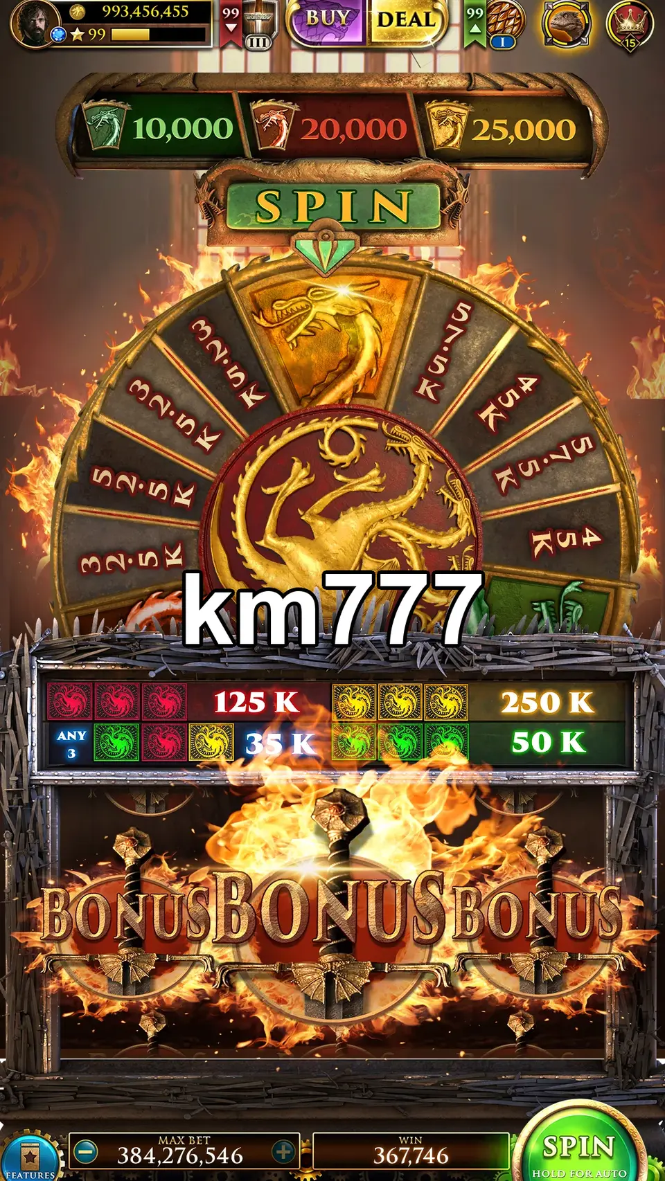 km777 Masuk